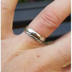 Silver ring adjustable