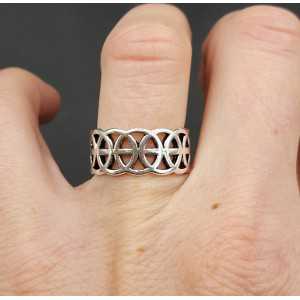 Zilveren celtic ring verstelbaar