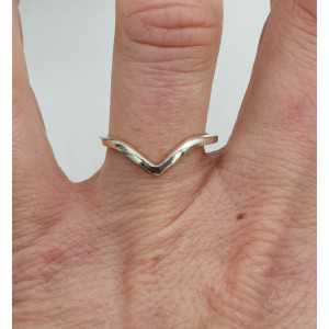 Silber V-ring 17 oder 18 mm