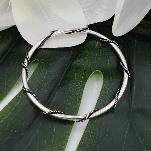 Silver bracelet / bangle
