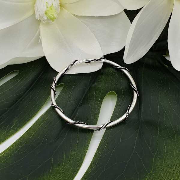 Silver bracelet / bangle