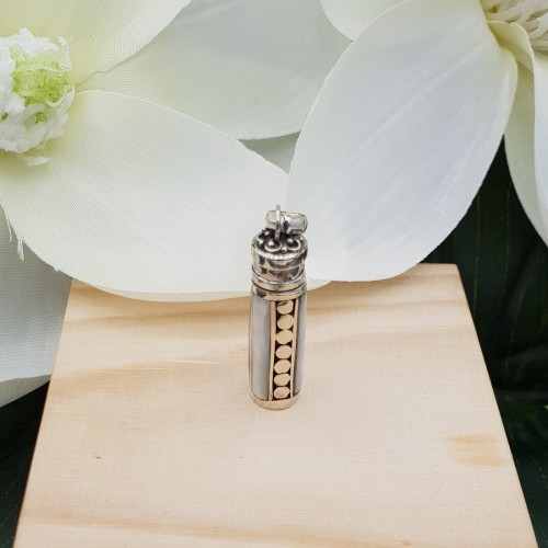 Zilveren parfumhanger /...