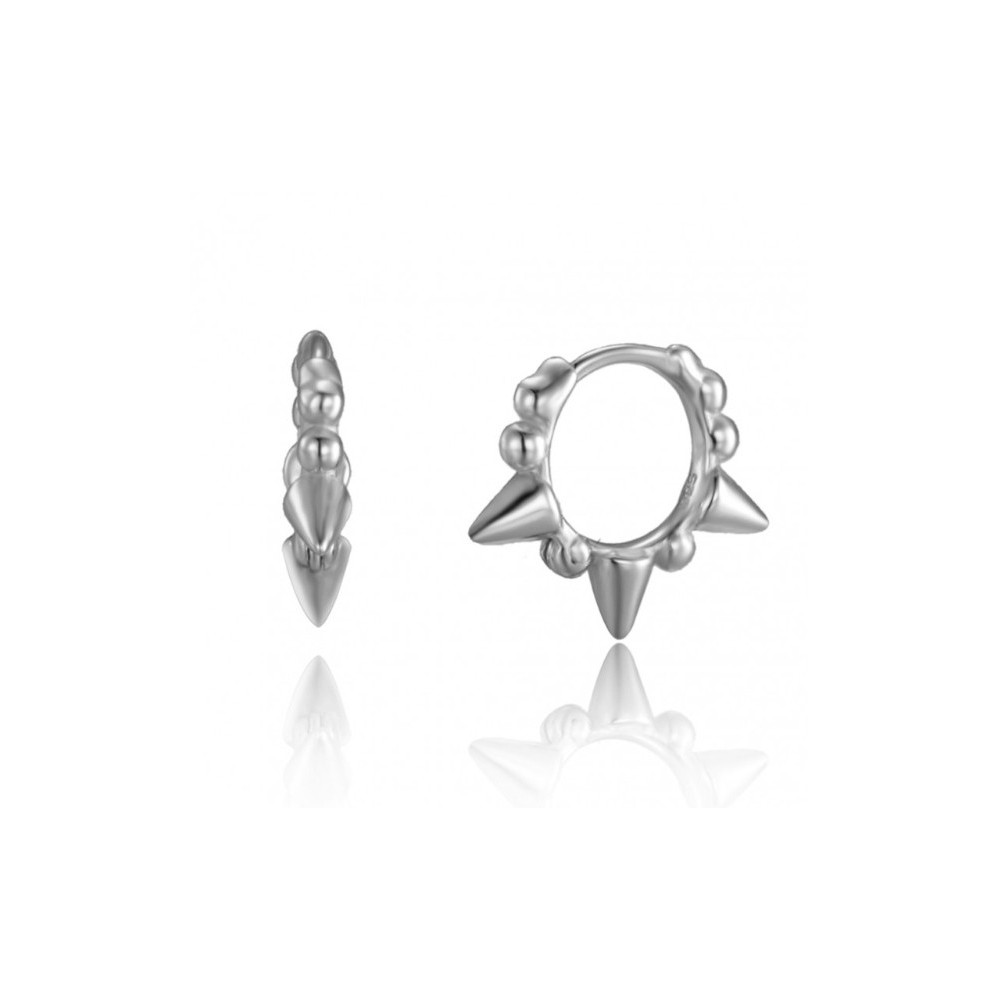 Sterling Silber spike mit einer creole