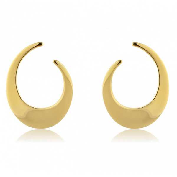 18K Gold-plated drop earrings