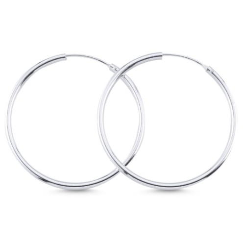 925 Sterling zilveren creolen 30 mm X 1.5 mm