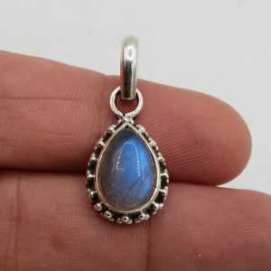 925 sterling silver pendant with Labradorite