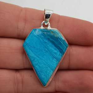 925 Sterling silver pendant with Peruvian Opal