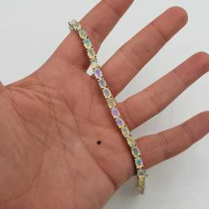 925 Sterling zilveren armband Ethiopische Opalen
