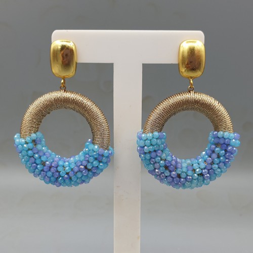 Glassberry oorbellen 01