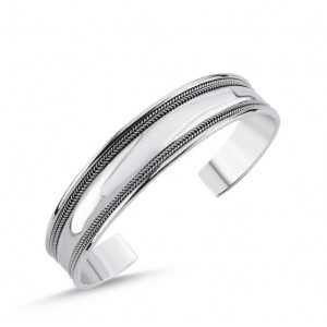 925 Sterling zilveren bangle / armband 01
