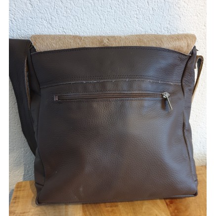 Koeienhuid Damestas Cognac bruin
