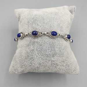 925 Sterling zilveren armband met Lapis Lazuli