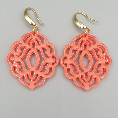 Oorbellen resin hanger