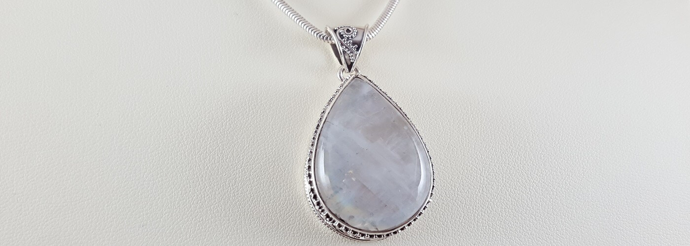 Silver Gemstone Pendants